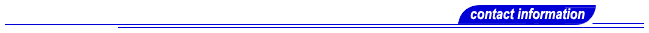 contact informateion