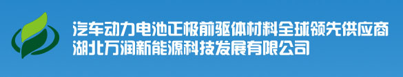  汽车动力电池正极前驱体材料全球领先供应商—湖北万润新能源科技发展有限公司
