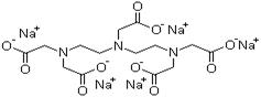 Pentasodium DTPA, Diethylenetriaminepentaacetic acid pentasodium salt, CAS #: 140-01-2