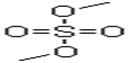 Dimethyl sulfate, Methyl sulfate, CAS #: 77-78-1