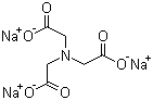 Trisodium nitrilotriacetate, Nitrilotriacetic acid trisodium salt, CAS #: 5064-31-3