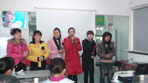 发表获奖感言