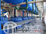 Chlorinated paraffin production line